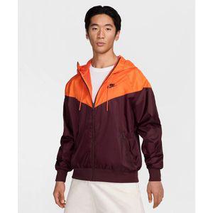 [매장정품] 나이키 NIKE 바람막이 윈드러너 후드 재킷 M - 버건디 크러시세이프티 오렌지버건디 크러시 / D
