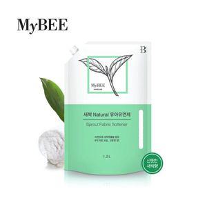 마이비 새싹내추럴 유아유연제 리필(1200ml)