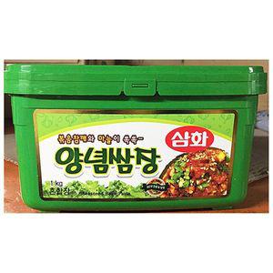 삼화 양념 쌈장 1k 고기 육류 바비큐 바베큐 고소한 양념장 된장 혼합장 1KG 맛있는 소스 캠핑