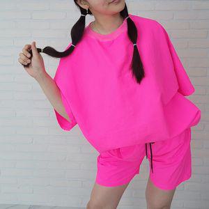 와샤 오버핏 커플 아노락트레이닝세트 반팔 비치웨어 웨어 트레이닝복 캠핑 바스락 바스락운동 형광운동