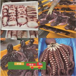 자숙 참문어슬라이스 300g x 2팩 (초장세트 2개 포함)