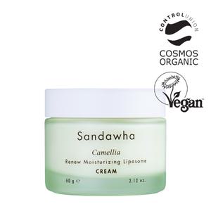 산다화 리뉴 모이스춰라이징 리포좀 크림 60g /유기농화장품/영양크림/수분보습/천연화장품