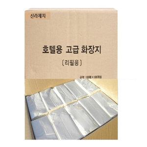 천연펄프 호텔용고급리필티슈 공장직영도매가10000매