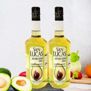 San-Lucas 아보카도 오일 1L x 2병 (+오일캡1개)엑스트라버진 멕시코산 냉압착 HASS 아보카드 기름 아보카도유 식용유