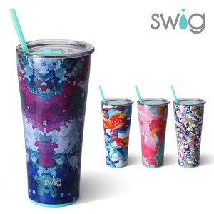 Swig 스텐 보온보냉 진공 텀블러 652ml 대용량 빨대 보틀 콜드 보냉컵 텀블러컵