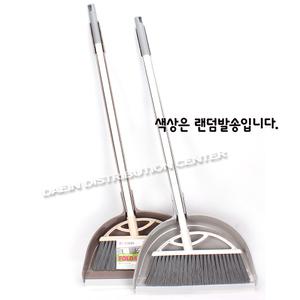 폴드-업 비세트/쓰레받이 사무실 방비세트 마당빗자루 긴빗자루 학교청소용품