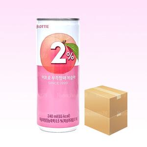 2% 부족할때 복숭아 240ml x 60캔 이프로 이온 음료수
