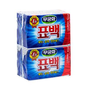 무궁화 표백 세탁비누 230g x4개