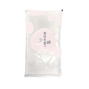 화이트 펄 곤약펄 1kg 타피오카 버블티 음료 빙수 토핑