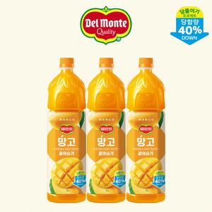 델몬트 망고 로어슈거 1.5L*6펫