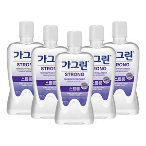가그린 스트롱, 750ml, 5개