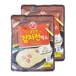 오뚜기 초간편 감자전 믹스 200g 2개