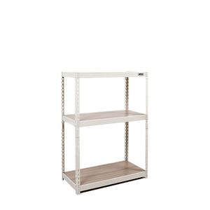 몬스터랙 800x400x1200 3단 조립식앵글 무볼트 철제선반 다용도 수납