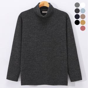 [후앙스]데일리 골지 반목 폴라 니트 DMPT4057