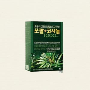 남진 쏘팔코사놀 쏘팔메토 1000mg x 60캡슐 (1개)