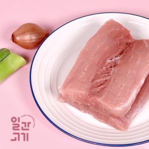 [롯데백화점]온도씨 [일간고기][냉장]무항생제 한돈 안심 장조림용 500g