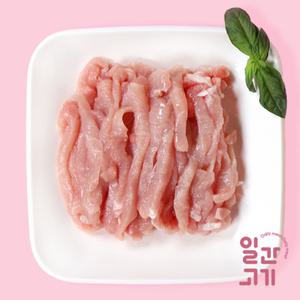 [롯데백화점]온도씨 [일간고기][냉장]무항생제 한돈 등심 잡채용 500g