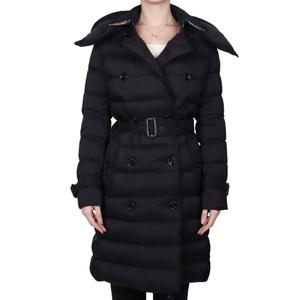 [롯데백화점]버버리 [Burberry] 버버리 여성 애쉬윅 벨티드 다운패딩 블랙 8044680 A1189