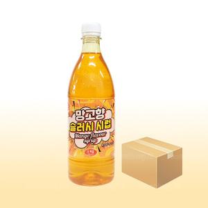 아담스팜 망고향 슬러시 시럽 1kg x 15개/원액