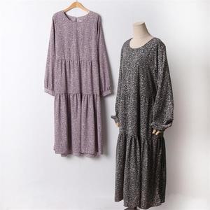 빅사이즈 110 페미닌플라워롱원피스 DCHF470