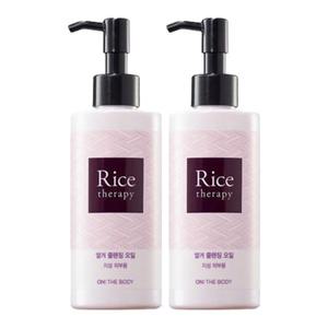 온더바디 라이스테라피 클렌징오일 쌀겨 200ml, 2개