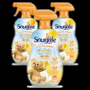 스너글 섬유탈취제 허거블선샤인 470ml, 3개
