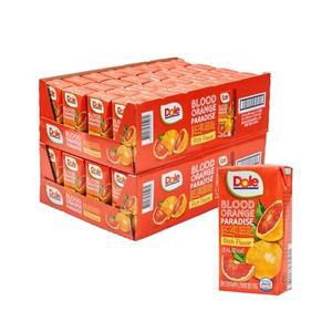 코스트코 Dole 돌 블러드 오렌지 파라다이스 주스 120ml x 32개 x 2박스