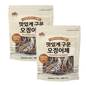 [기타]마마스초이스 구운오징어채 275g 2봉