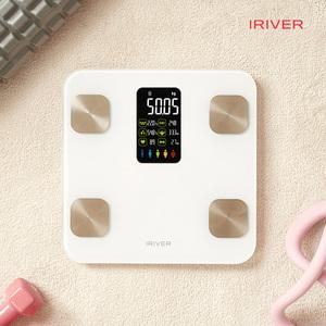아이리버 대형 LCD 스마트 체지방 체중계 BF-L303B(+휴대용미니선풍기)