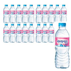 국산 500ml생수 아이시스 먹는샘물 아이시스8.0 500ml 20개