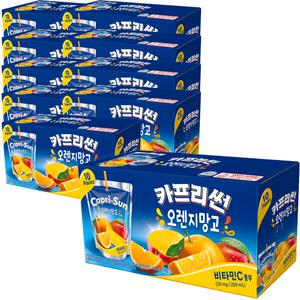 농심 카프리썬 오렌지망고 200ml 100개