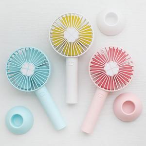 안전한 저소음 대용량 휴대용 무선 핸디선풍기 클로버