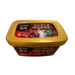 청정원 순창 100% 현미 태양초 매운 고추장 3kg 1개