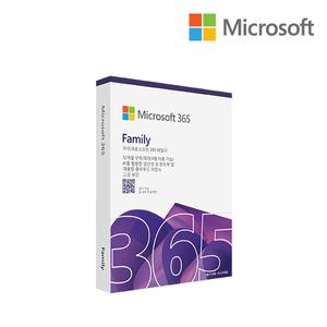 마이크로소프트 365 패밀리오피스 M365 패밀리 PKC 1년 구독