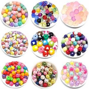 ALL 비드붐 비즈 멀티볼 6mm 8mm 10mm 12mm 컬러 구슬 비즈공예 한팩