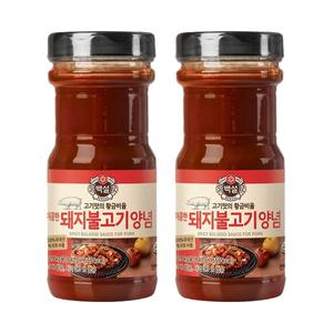[소비기한 임박] 백설 돼지불고기양념, 840G, 2개