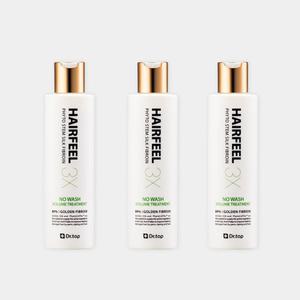 닥터탑 극손상 모발용 노워시 트리트먼트 피토스템 피브로인 헤어필 3X 190ml  3종