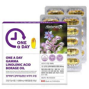 캐나다원어데이 감마리놀렌산보라지오일1000mg*90캡슐