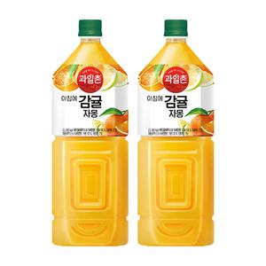 과일촌 아침에 감귤자몽 2L x 2페트