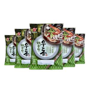 본고장 생면 해물우동1인 5봉 / 한끼식사 즉석요리 국수 칼국수 우동