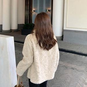 [S52PMP66Q]카라넥 보송보송 부드러운 감촉 코디 스타일