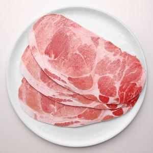 아이고기 돼지 목살과 앞다리살 1Kg 목전지 불고기