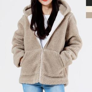 [라일리] Rly KYI 80402 여자뽀글이후드집업