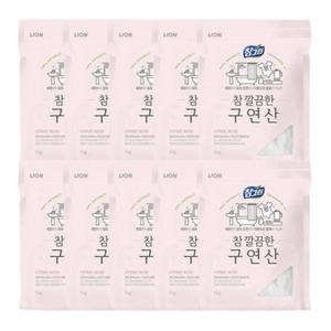 참그린 참 깔끔한 구연산 1kg x 10개 (1BOX)