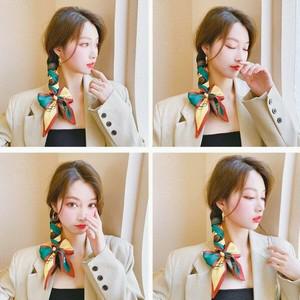 [하프클럽/다잇템]여성 다용도스카프 방도 가방손잡이스카프