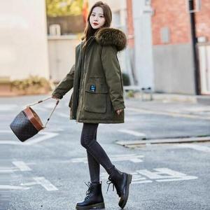 R4E 여성 바람막이 점퍼 겨울 패딩 하프 파이 젠3