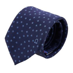 [롯데백화점]페라가모 남성 스타 패턴 실크 타이 35 0917 F NAVY 0762317