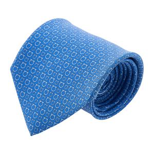[롯데백화점]페라가모 남성 간치니 프린트 실크 타이 35 8494 ROYAL BLUE 0714296
