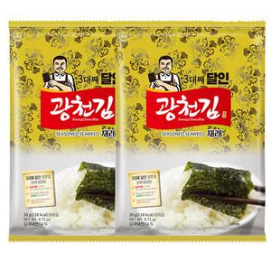 광천김 달인 재래 전장김 20g x 20봉 /조미김/구운김