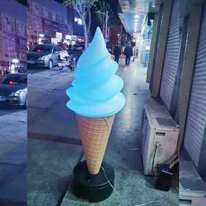 콘 아이스크림 루프탑 포토존 행사장 장식품 모형